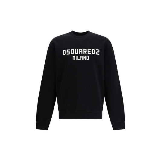 Felpa Dsquared² in cotone nero