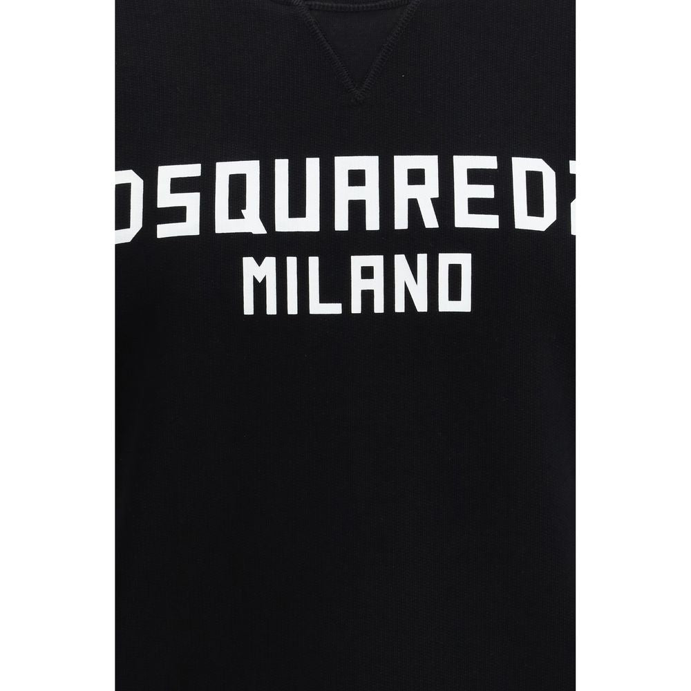 Felpa Dsquared² in cotone nero