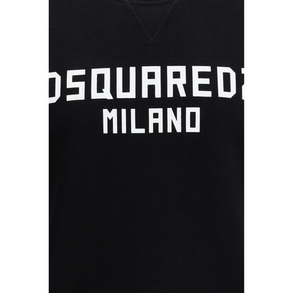 Felpa Dsquared² in cotone nero
