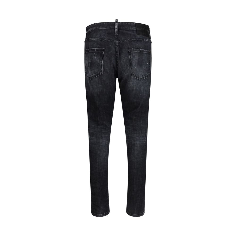 Jeans in cotone nero Dsquared²