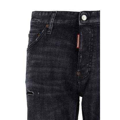 Jeans in cotone nero Dsquared²