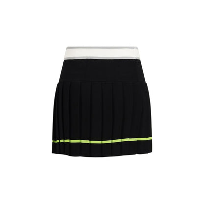 Mini-jupe noire en viscose Casablanca