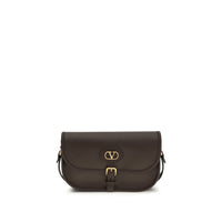 Sac bandoulière Valentino Garavani Bos Taurus en cuir de veau marron