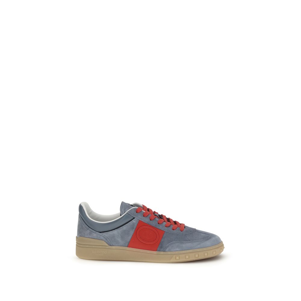 Baskets basses Valentino Garavani Bos Taurus en cuir de veau multicolore