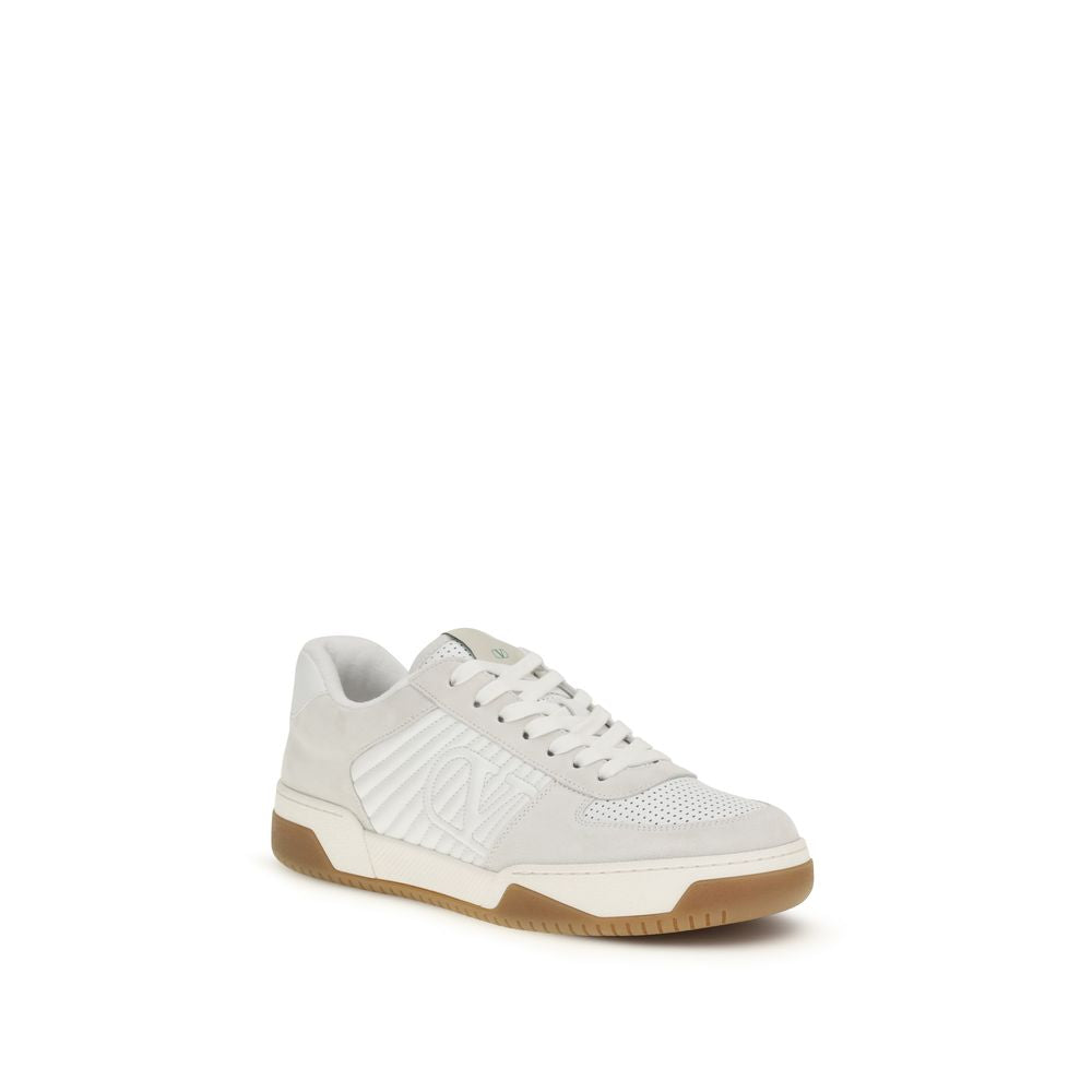 Baskets Valentino Garavani Bos Taurus en cuir de veau blanc