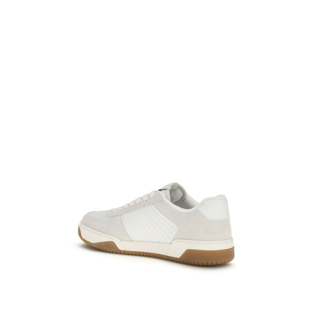 Baskets Valentino Garavani Bos Taurus en cuir de veau blanc