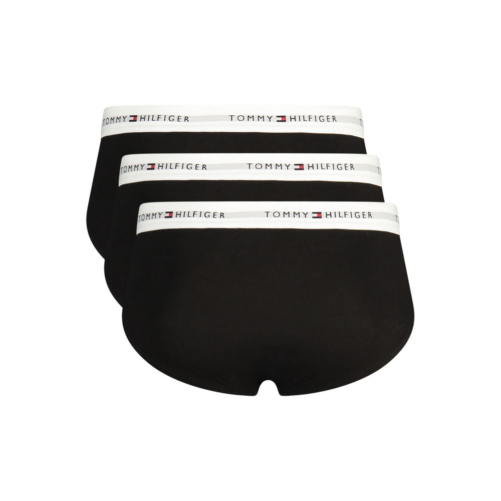 Slip da uomo in cotone nero Tommy Hilfiger