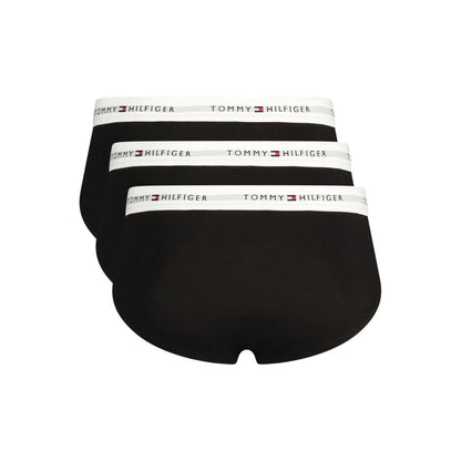Slip da uomo in cotone nero Tommy Hilfiger