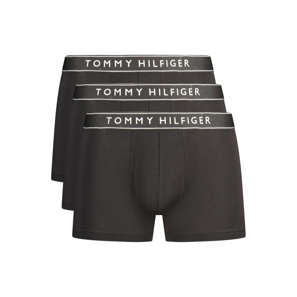 Caleçon Homme en Coton Noir Tommy Hilfiger