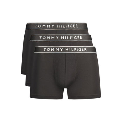 Caleçon Homme en Coton Noir Tommy Hilfiger