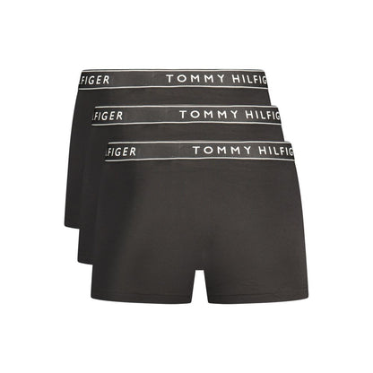 Caleçon Homme en Coton Noir Tommy Hilfiger