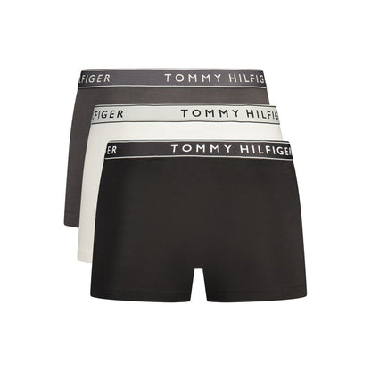 Boxer da uomo Tommy Hilfiger in cotone grigio