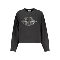 Pepe Jeans Felpa da Donna in Cotone Nera