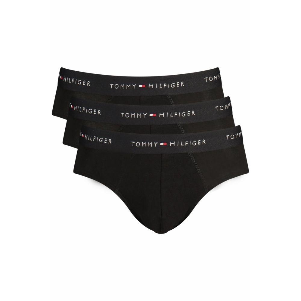 Slip da uomo Tommy Hilfiger neri in cotone