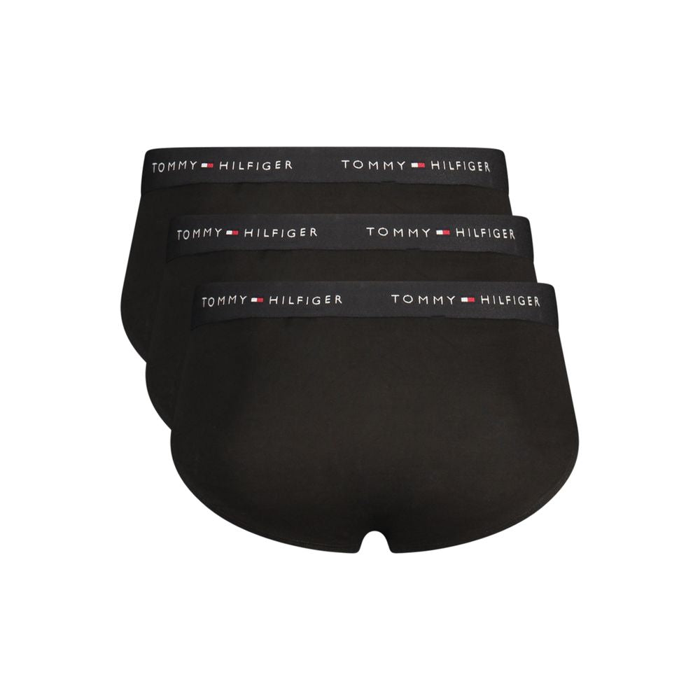 Slip da uomo Tommy Hilfiger neri in cotone
