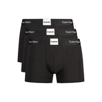 Caleçon boxer en coton noir Calvin Klein pour homme