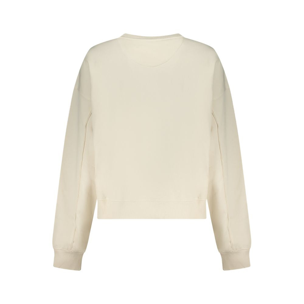 Sweat-shirt Femme Coton Blanc Guess Jeans