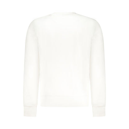 Felpa da uomo in cotone bianco North Sails