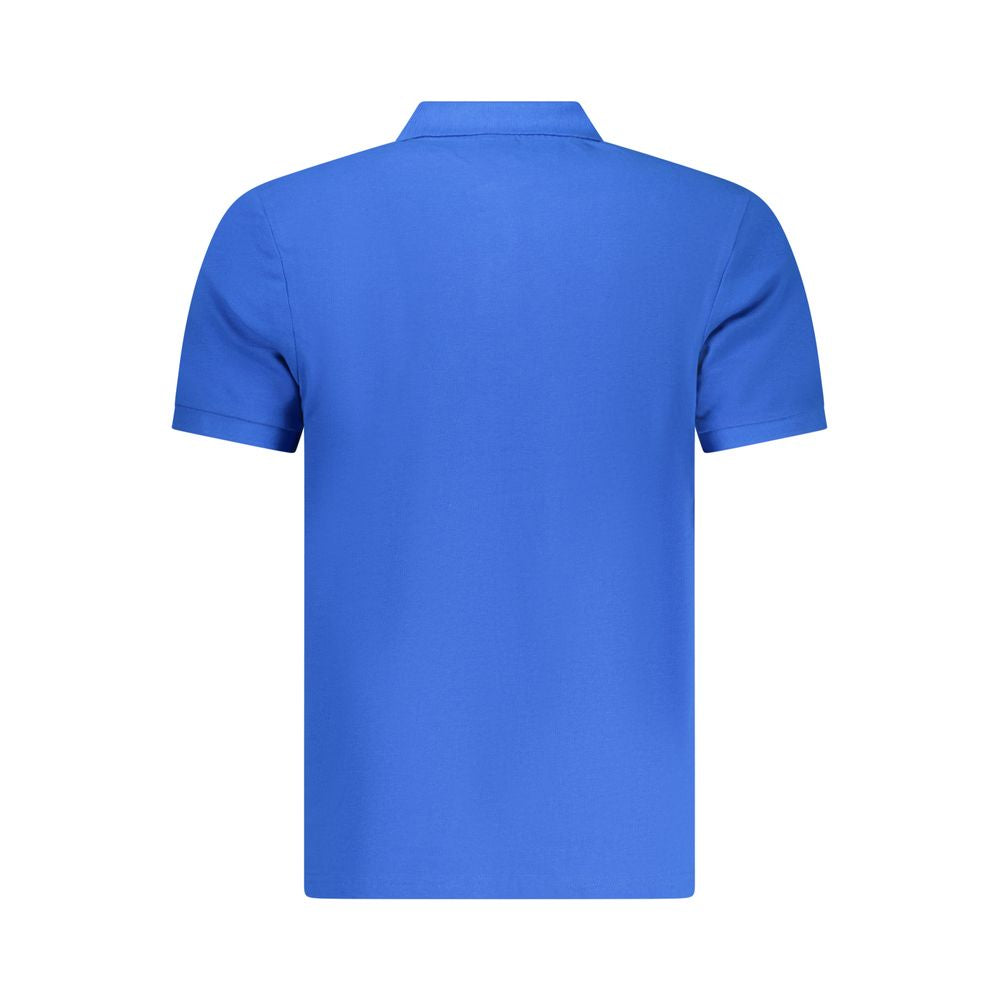 Polo da uomo North Sails in cotone blu