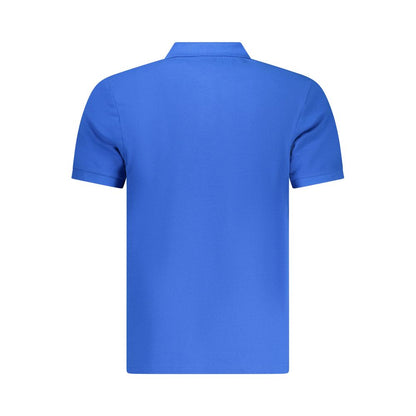 Polo da uomo North Sails in cotone blu