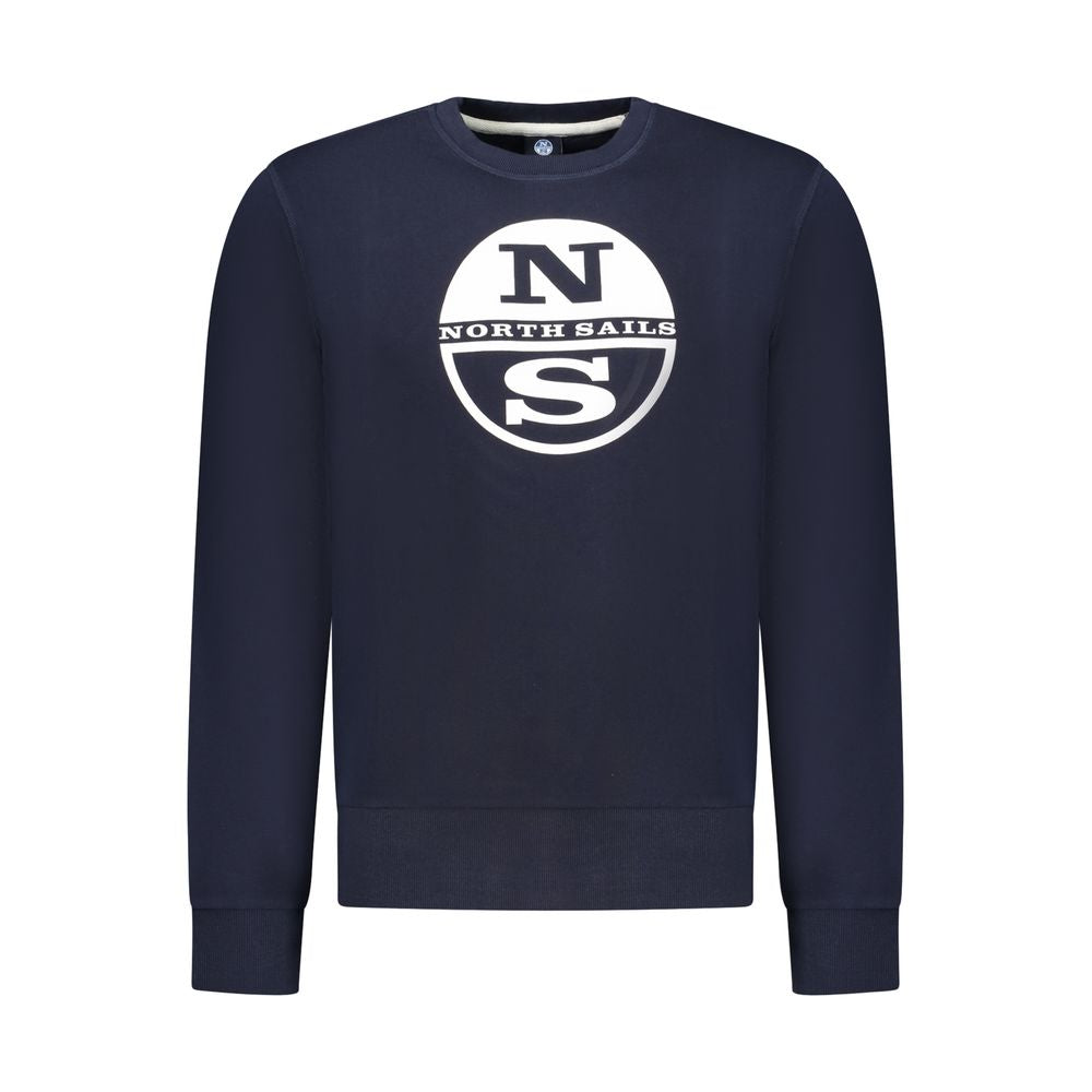Felpa da uomo in cotone blu North Sails
