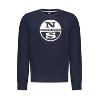 Felpa da uomo in cotone blu North Sails