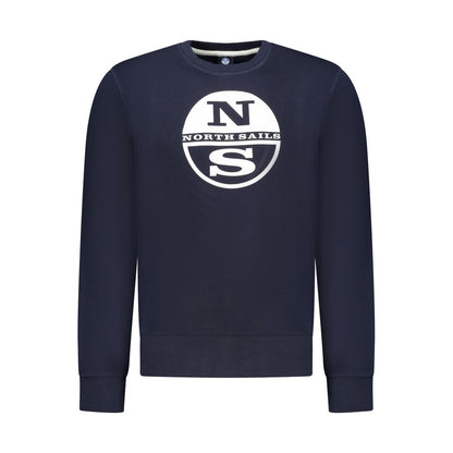 Felpa da uomo in cotone blu North Sails