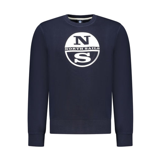 Felpa da uomo in cotone blu North Sails