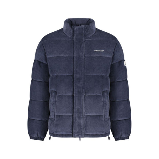 Giacca da uomo Guess Jeans in poliestere blu
