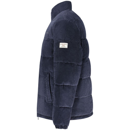 Blouson Guess en polyester bleu pour homme