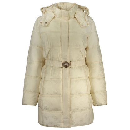 Giacca Donna in Poliammide Beige Guess Jeans