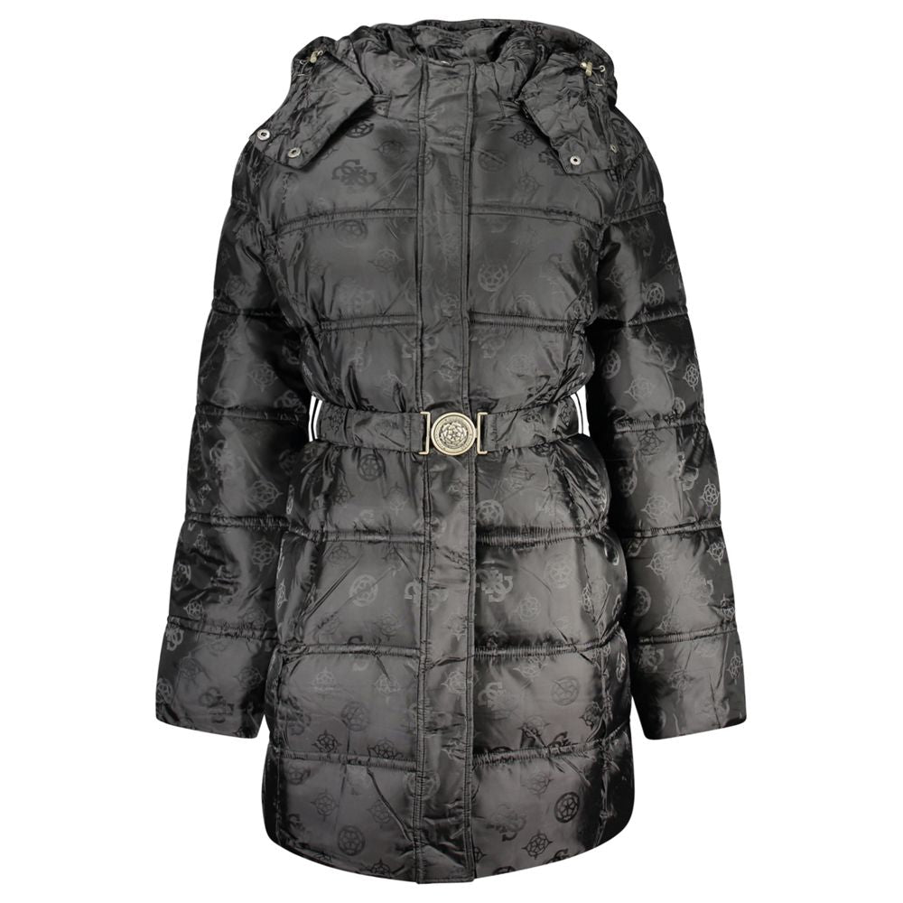 Giacca Donna Guess Jeans in Poliammide Nera