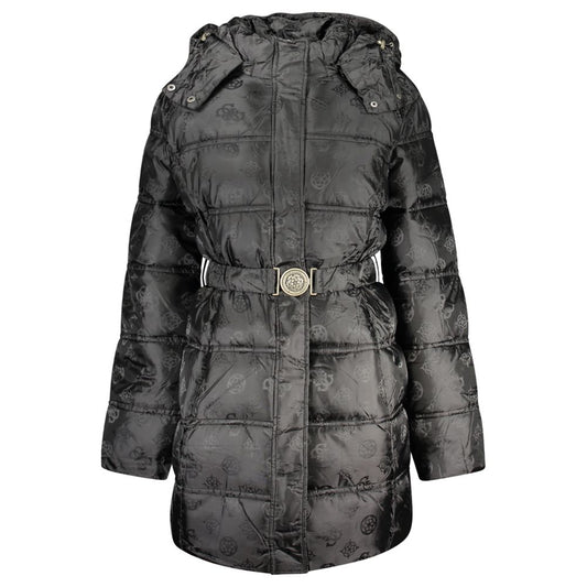 Giacca Donna Guess Jeans in Poliammide Nera
