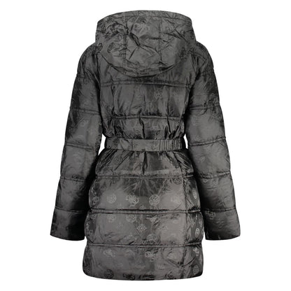 Giacca Donna Guess Jeans in Poliammide Nera