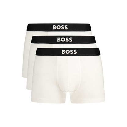 Cardigan da Uomo Hugo Boss Nero in Cotone