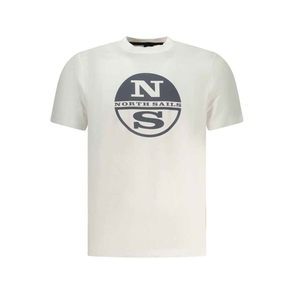 Maglietta da uomo in cotone bianco North Sails