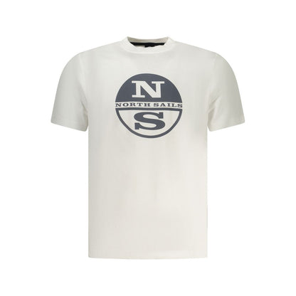 Maglietta da uomo in cotone bianco North Sails