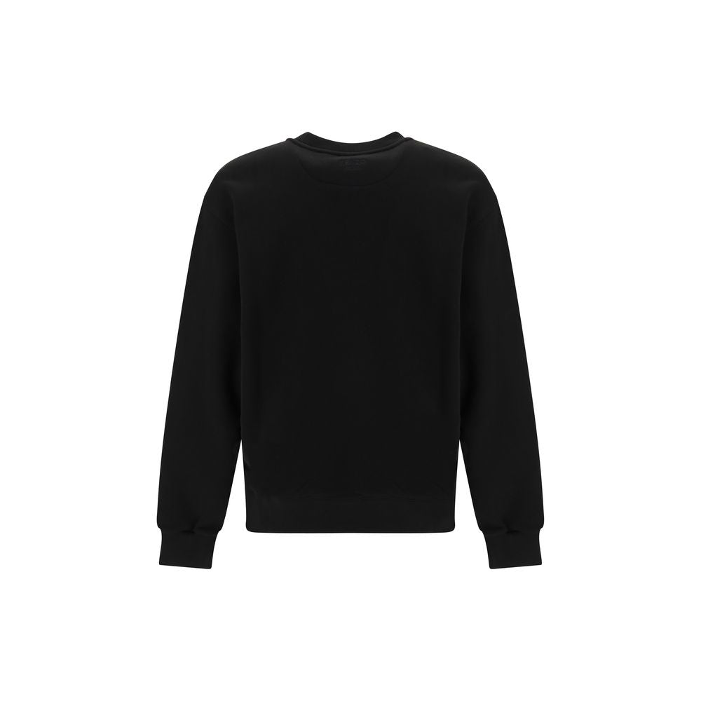 Felpa nera in cotone Kenzo