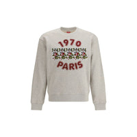 Felpa in cotone grigio Kenzo