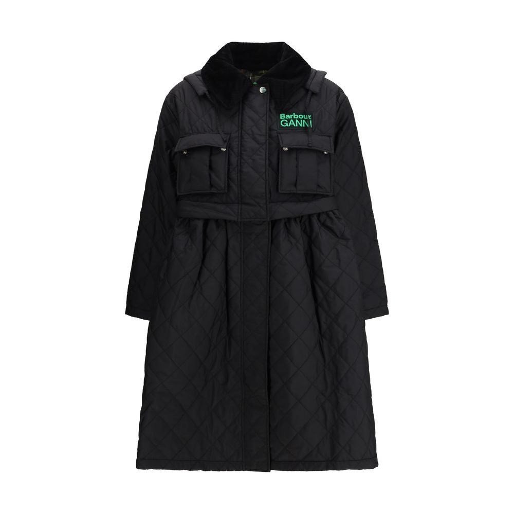 Giacca Barbour in poliestere nero