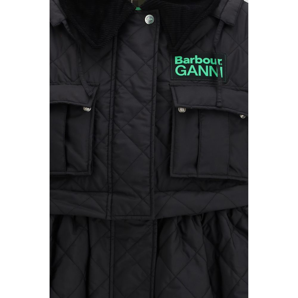 Manteau Barbour en polyester noir