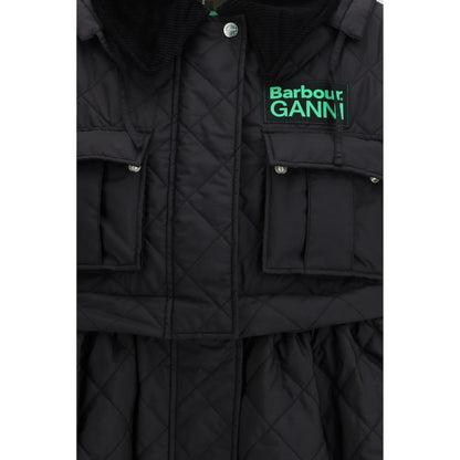 Giacca Barbour in poliestere nero