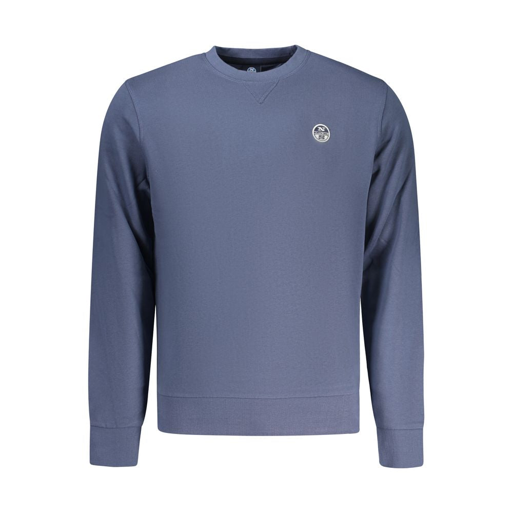 Felpa da uomo in cotone blu North Sails