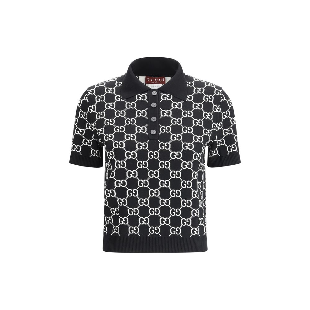 Chemise Habillée Gucci en Laine Noire Oves Aries