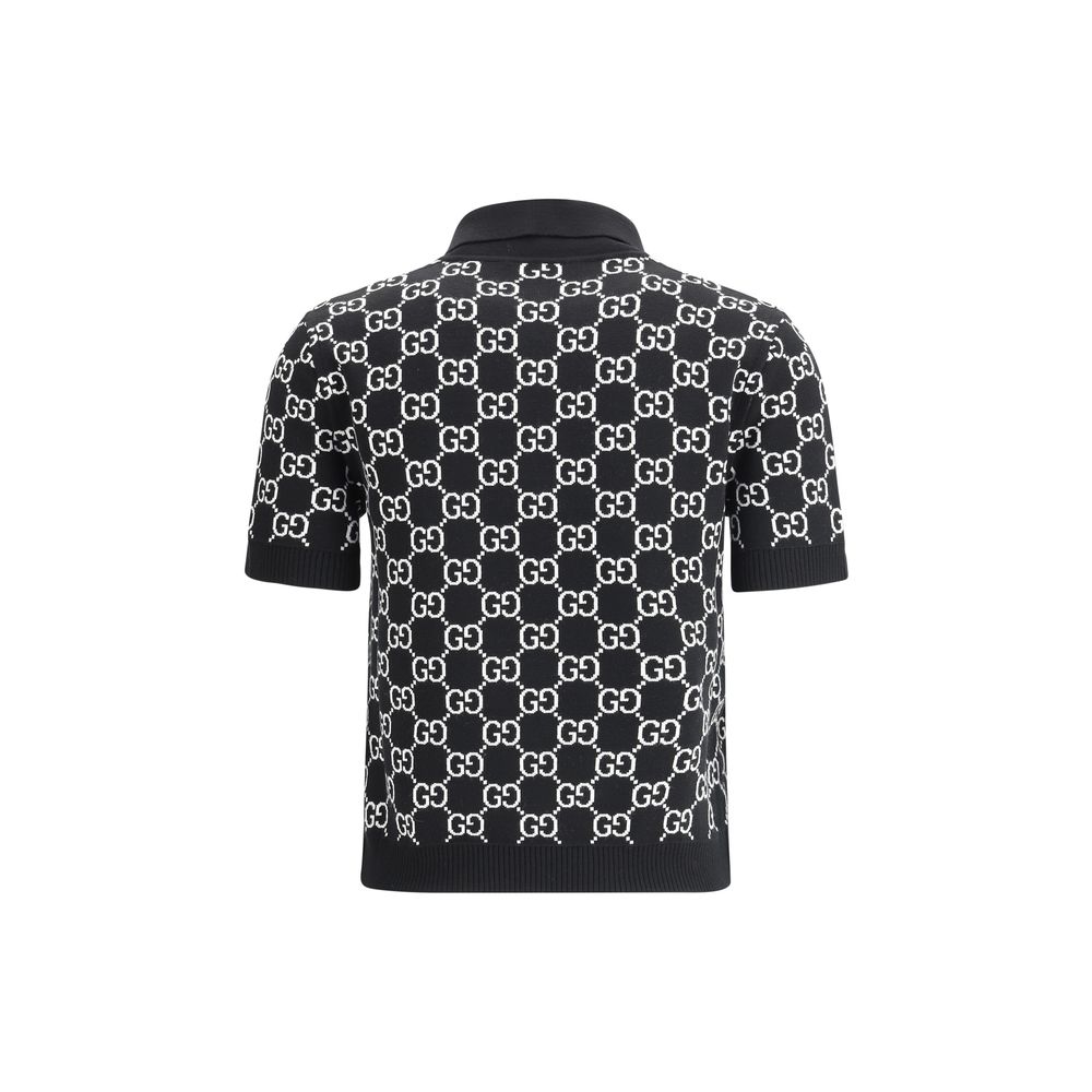 Chemise Habillée Gucci en Laine Noire Oves Aries