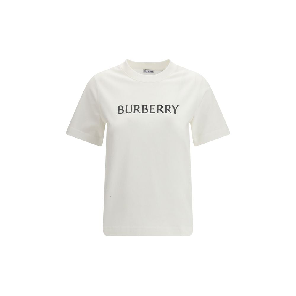 T-shirt bianca in cotone Burberry