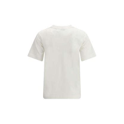 T-shirt bianca in cotone Burberry