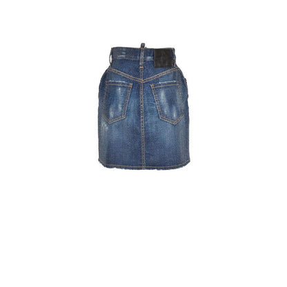 Gonna Dsquared² in denim blu