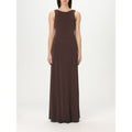 Robe décontractée en jersey marron Max Mara