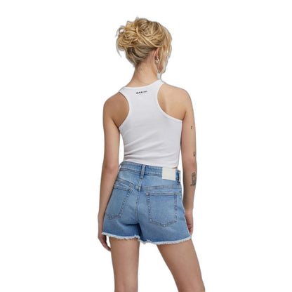 Shorts in denim blu Gas